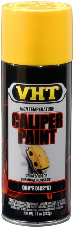VHT Brake Caliper Paint spuitbus - Remklauwenlak GEEL - 400ml Exclusieve Aanbieding