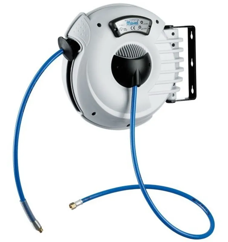 Nu Kopen MAVEL Compact Air Automatische Luchtslanghaspel 12 meter / 8mm / 10bar