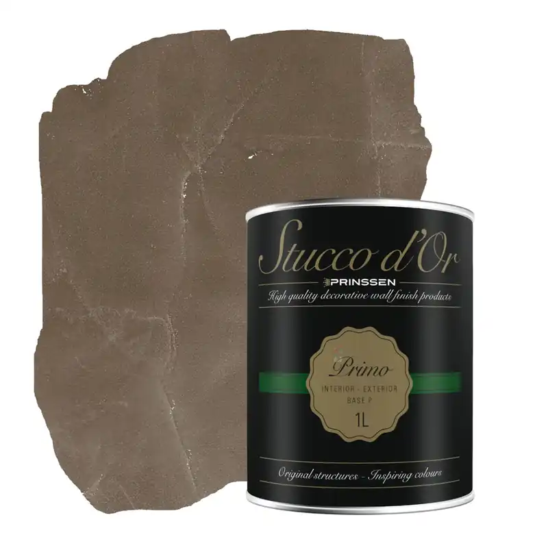 Stucco d'Or Primo Natural Cacao Brown Betonlookverf Primer - 1 liter Koop Vandaag