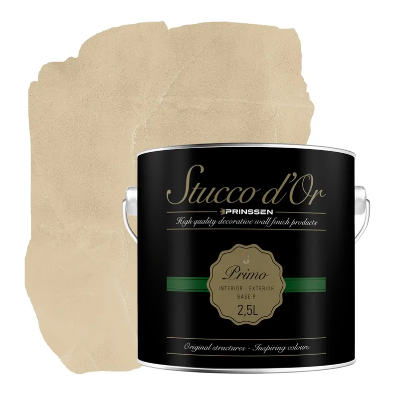 Stucco d'Or Primo Amber Beige Betonlookverf - 2,5 liter Actieprijs