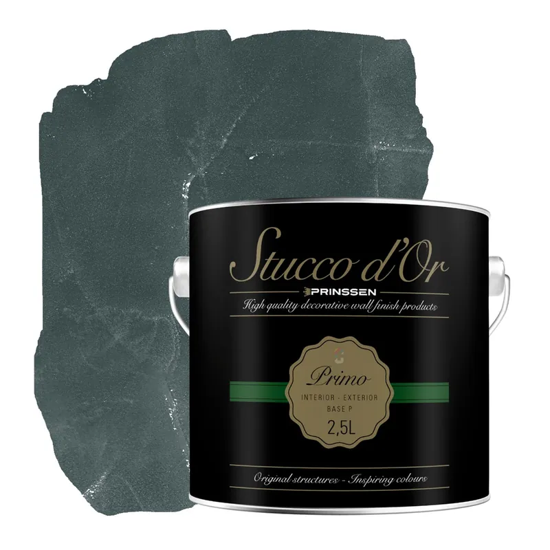 Stucco d'Or Primo Industrial Charcoal Betonlookverf - 2,5 liter Premium