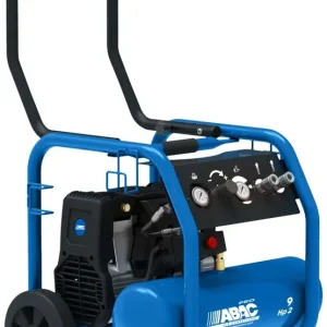 ABAC ROLLCAGE OS20P Stille Compressor Olievrij 9 liter - 9 bar Populair