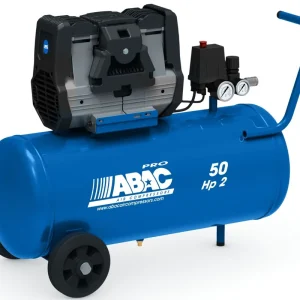 Direct Verzonden ABAC MONTECARLO OS20P Stille Compressor Olievrij 50 liter - 9 bar
