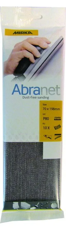 Hete Deal MIRKA Abranet Schuurstroken 70x198mm - 10 stuks
