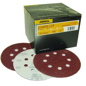 MIRKA Coarse Cut Schuurschijven 125mm - 8 gaten Aanbieding