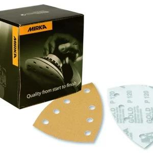 MIRKA Gold Delta Schuurpapier 100x152mm - 7 gaten Premium