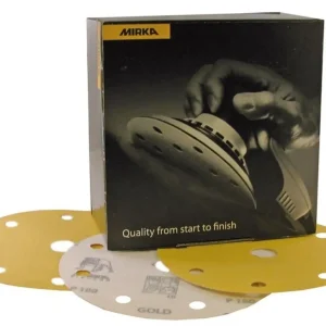 MIRKA Gold Schuurschijven 200mm - 9 gaten Direct Verzonden