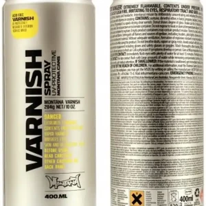 Seizoensaanbieding Montana TECH VARNISH Spray Spuitbussen - 400ml