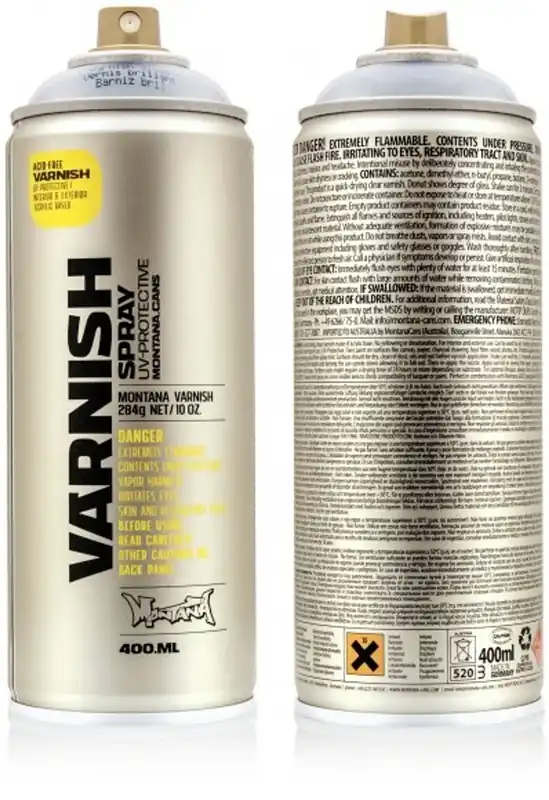 Seizoensaanbieding Montana TECH VARNISH Spray Spuitbussen - 400ml