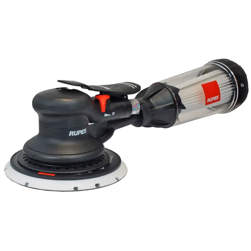 RUPES SKORPIO 3 Pneumatische Schuurmachine 150mm met Zelfextractie Stofafzuiging - 6mm Excentrische Uitslag Hete Deal