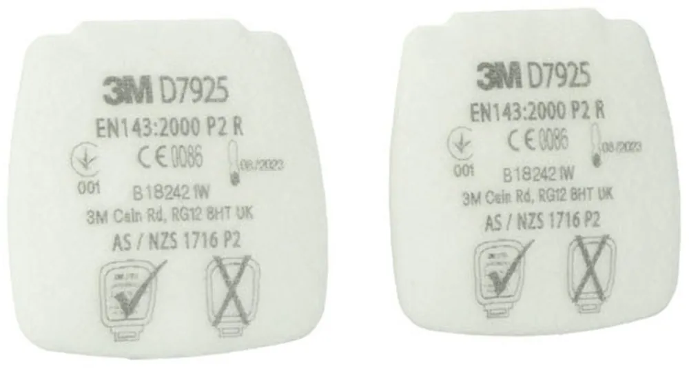 Actieprijs 3M D7925 Secure Click P2 Filter - 4 stuks