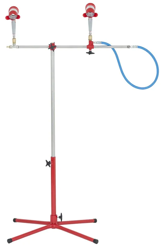 SATA Dry Jet 2 statief + 2 blaaspistolen Uitverkoop