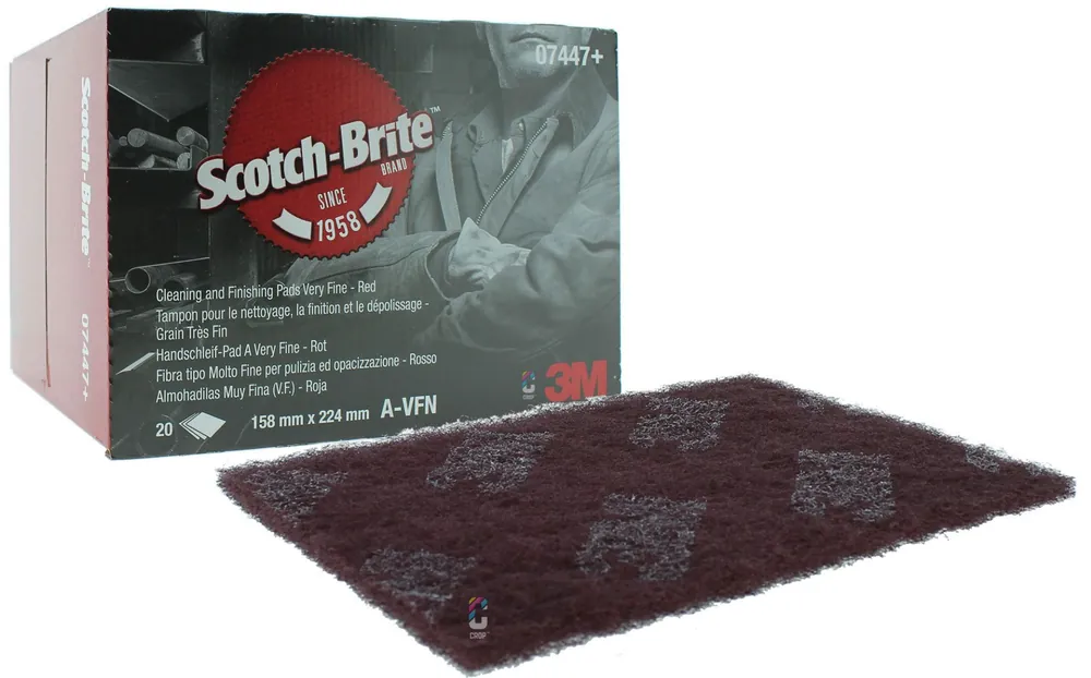 3M Scotch-Brite ROOD Schuurpad - Middel Grof - 20 stuks Must-Have