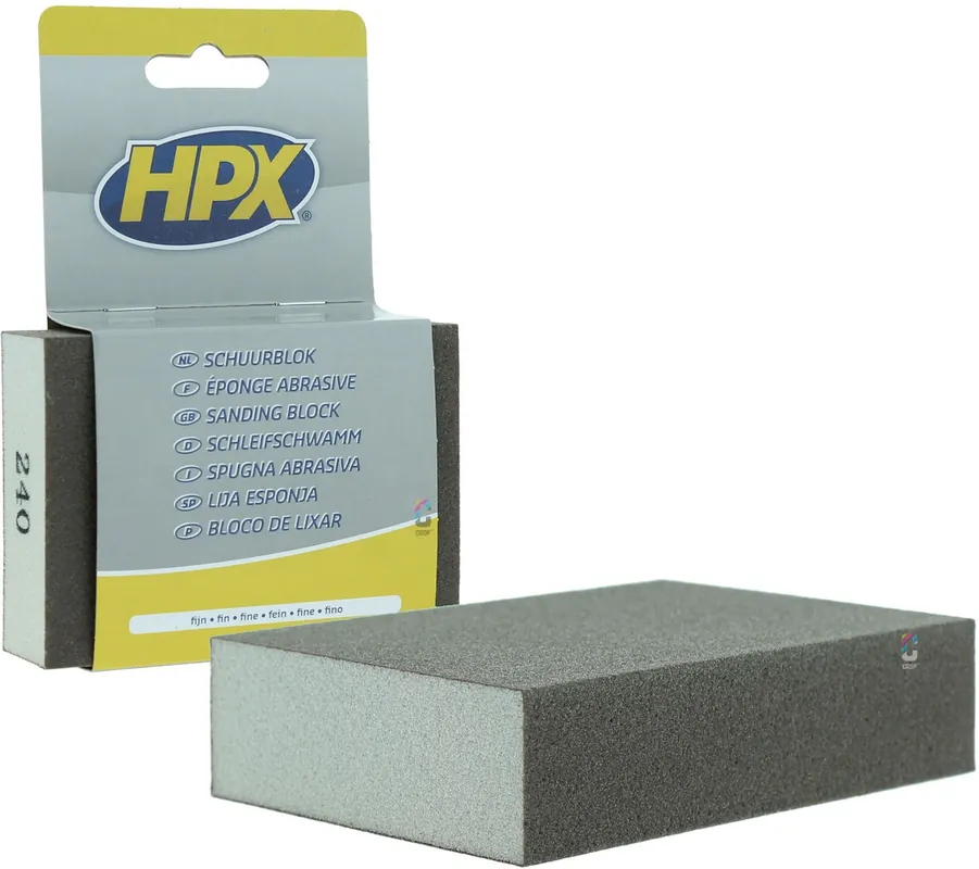 HPX Schuurblok 70x100mm FIJN Dagaanbieding