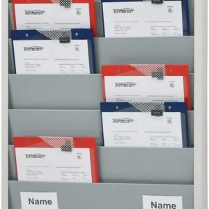 Werkorder planbord met 2 rijen en 6 sleuven Seizoensaanbieding