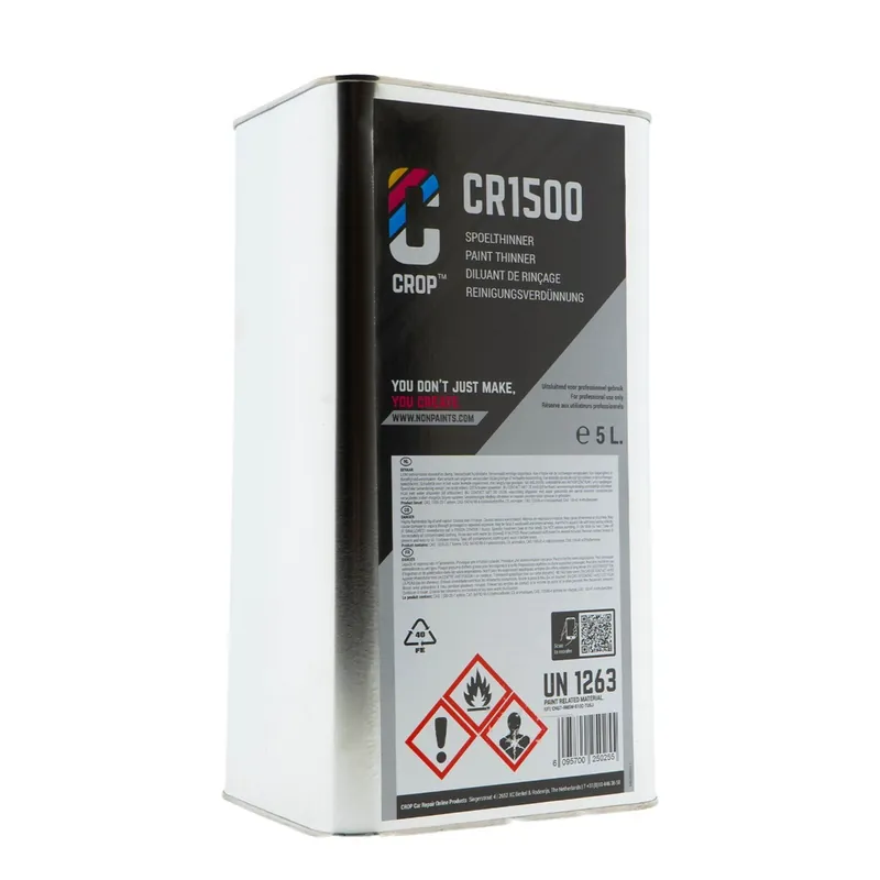 CR1500 Spoelthinner - 5 liter Jerrycan Beperkte Voorraad