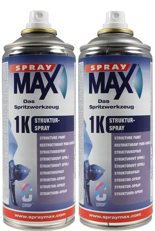 1K Kunststof Structuurlak in Spuitbus SprayMax Weekendaanbieding