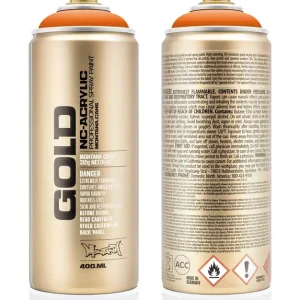 Fabrieksprijs Montana GOLD G2070 Orange spuitbus 400ml