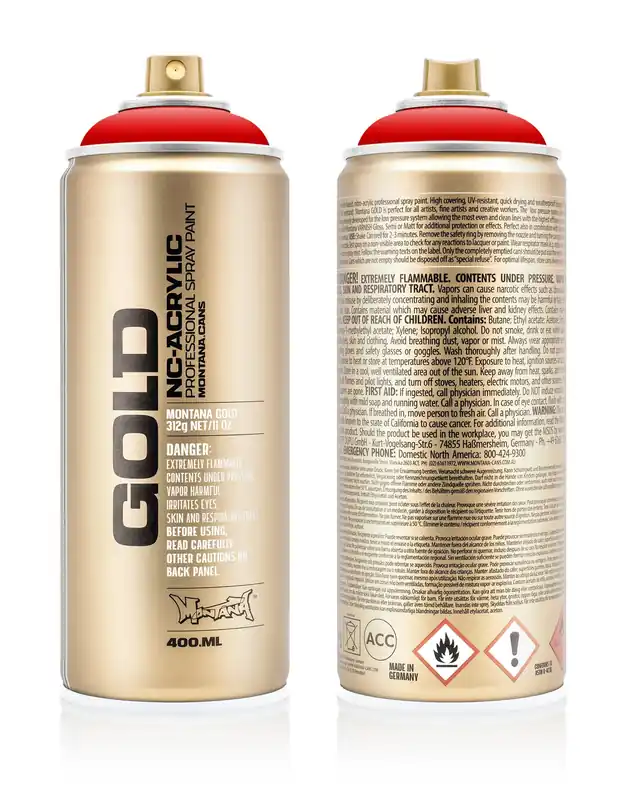 Montana GOLD G2095 Blood Orange spuitbus 400ml Express Levering