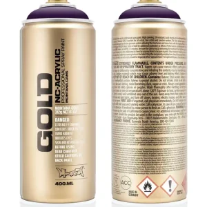 Bestseller Montana GOLD G4260 Black Purple spuitbus 400ml
