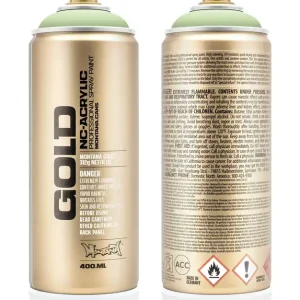 Montana GOLD G6010 Linden Green spuitbus 400ml Laatste Kans