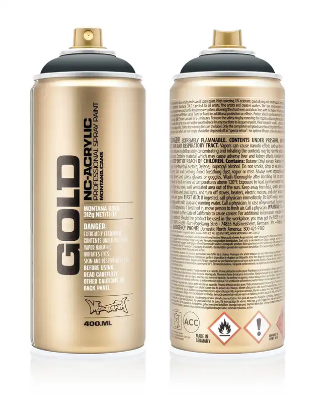 Koopje Montana GOLD G7070 Stealth spuitbus 400ml