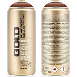 Montana GOLD G8100 Orange Brown spuitbus 400ml Bestseller