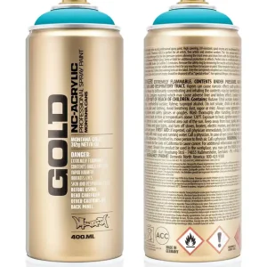 Montana GOLD P2000 100% Cyan spuitbus 400ml Premium
