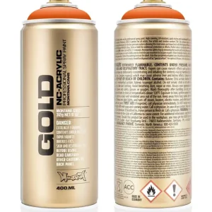 Montana GOLD S2010 Shock Orange spuitbus 400ml Populair