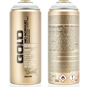 Betaalbaar Montana GOLD Transparent White T9100 spuitbus 400ml