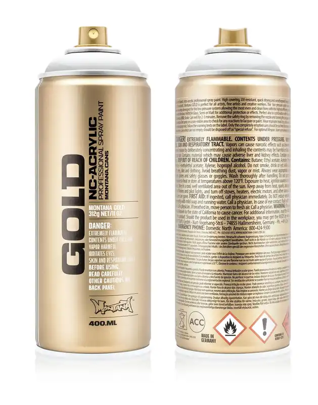 Betaalbaar Montana GOLD Transparent White T9100 spuitbus 400ml