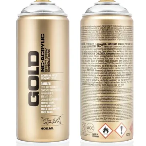 Meest Verkocht Montana GOLD M1000 Silverchrome spuitbus 400ml