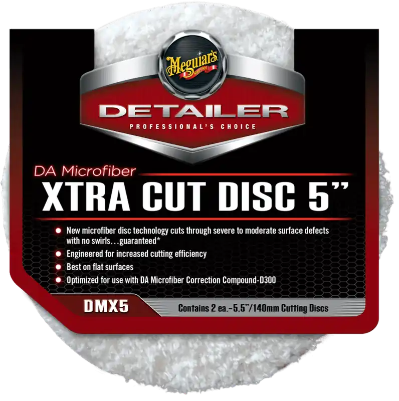 Meguiar's DA Microfiber Xtra Cut Polijstschijf - 2 stuks Alleen Vandaag