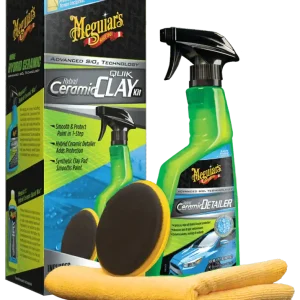 Meguiar's Hybrid Ceramic Synthetic Clay Kit - Keramische Kit Op = Op