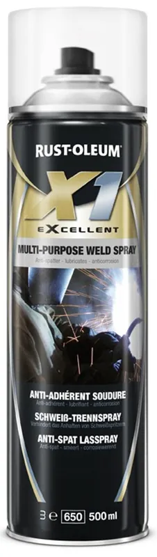 Bestel Nu Rust-Oleum X1 Multi-Purpose Weld Spray - Anti-spat Lasspray