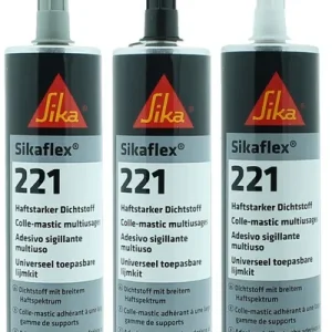 Op = Op SIKAFLEX 221 PU Kit in 300ml Patroon