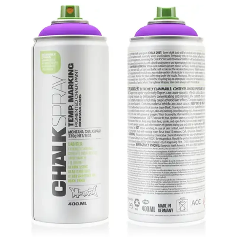 Voordeelprijs Montana CHALK - Krijtverf VIOLET spuitbus 400ml