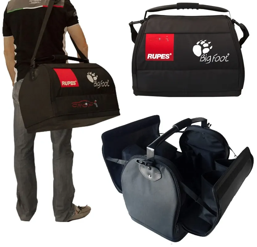 RUPES BigFoot SEMI-RIGID-DUFFLE BIG BAG (harde en extra grote tas) 55x43x35 cm Laatste Versie