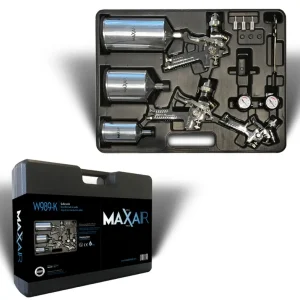 Exclusieve Aanbieding MAX-AIR Verfspuit Set 9-delig - in koffer
