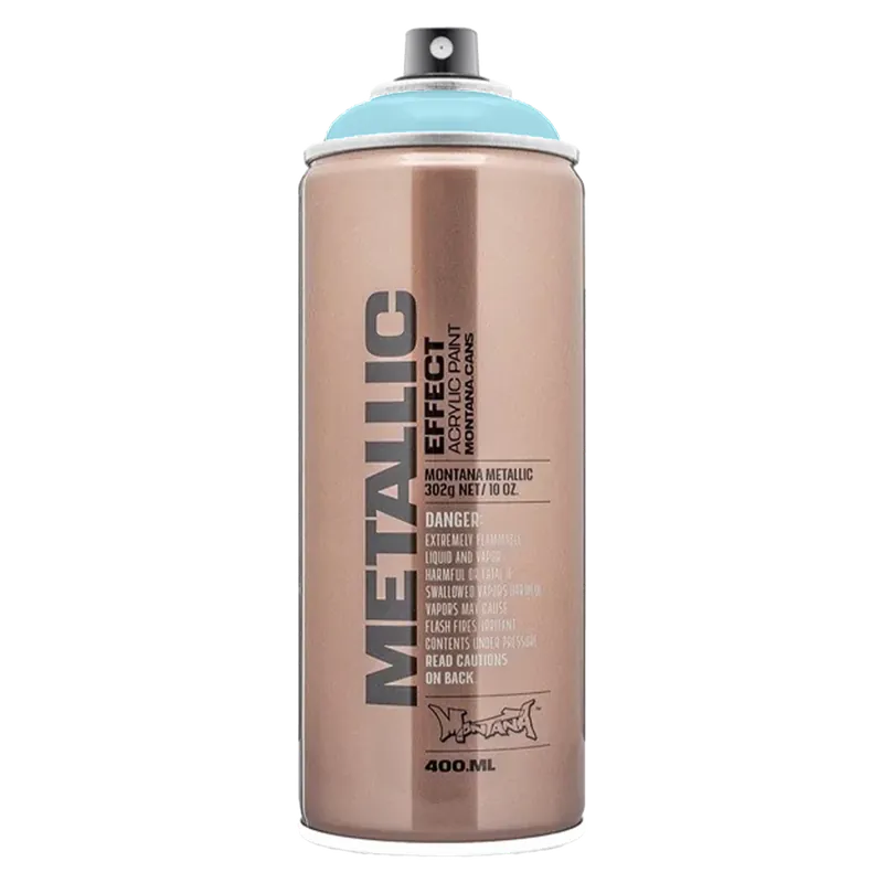 Montana Metallic IJSBLAUW verf spuitbus 400ml Meest Verkocht