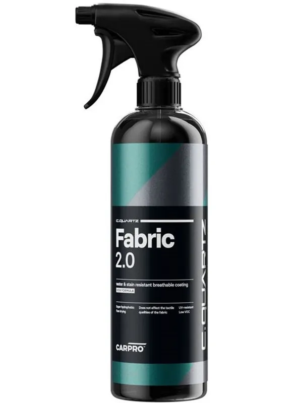 CarPro CQuartz Fabric Coat 2.0 - 500ml Textiel Coating Op = Op
