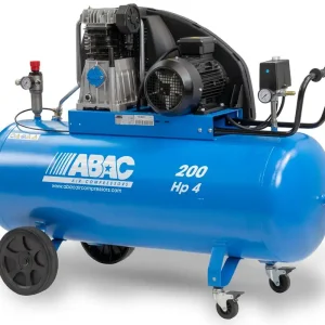 Exclusieve Aanbieding ABAC EXP A49B 200 CT4 Mobiele Compressor 400 Volt - 270 liter - 11 bar