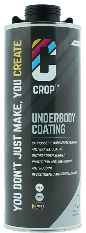 Dagaanbieding CROP Underbody Coating ZWART VS5 - High Solid 1kg