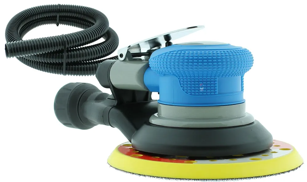 Flitsaanbieding CROP Excentrische Schuurmachine 150mm met Stofafzuiging + slang