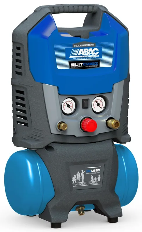 Dagaanbieding ABAC SUITCASE 6 Draagbare Compressor 6 liter - 8 bar