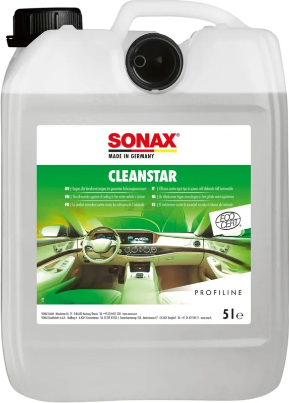 Rechtstreeks Van De Fabrikant SONAX PROFILINE Cleanstar Interieurreiniger 5 liter - Jerrycan