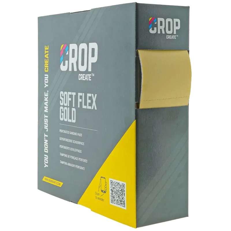 Nu Kopen CROP SoftFlex Gold Schuurpads op Rol 115mm korrel 600