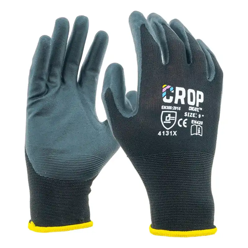Gecertificeerd CROP Microfoam Werkhandschoenen