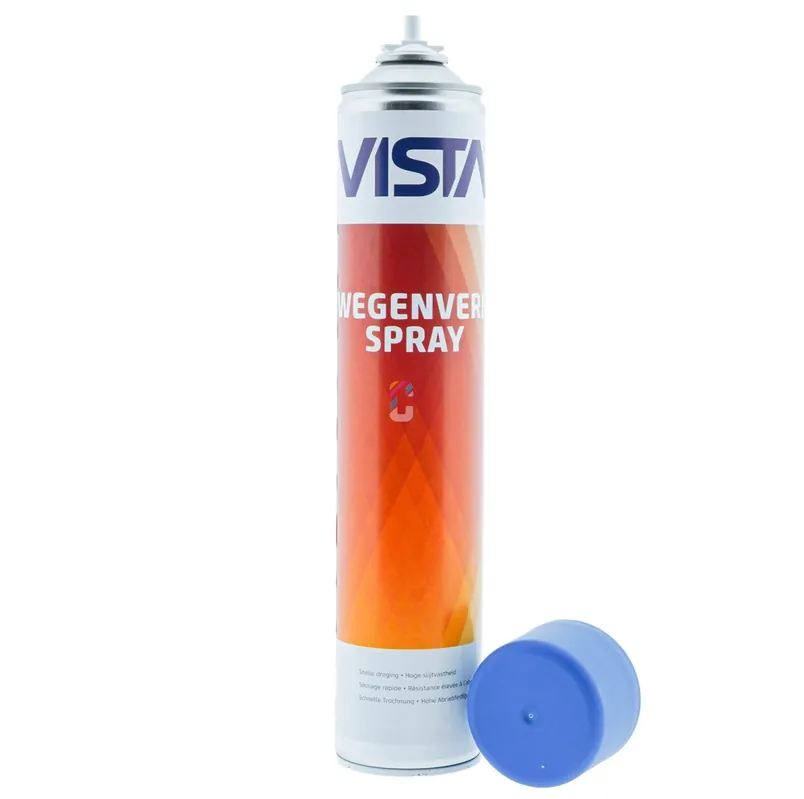 Direct Verzonden Vista Wegenverf BLAUW spuitbus 750ml