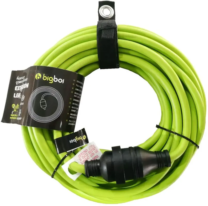 BigBoi Extra Heavy Duty Verlengsnoer - 15 meter Gereduceerde Prijs